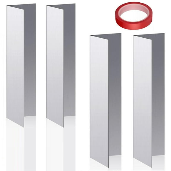 Garage Door Seal Guards 4 Pack Sturdy Weatherproof Strips for All Door