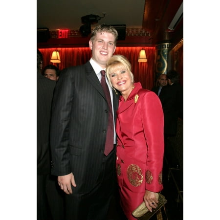 Eric Trump Ivana Trump At Arrivals For Ivana Trump Las Vegas Hotel Casino Launch Party Fizz New York Ny August 17 2005 Photo By Rob RichEverett Collection
