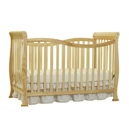 Big Oshi Jessica 7 In 1 Convertible Crib Frame Modern Unisex Wood Design For Boys Or Girls Adjustable Height Low Or High Convertible To Crib