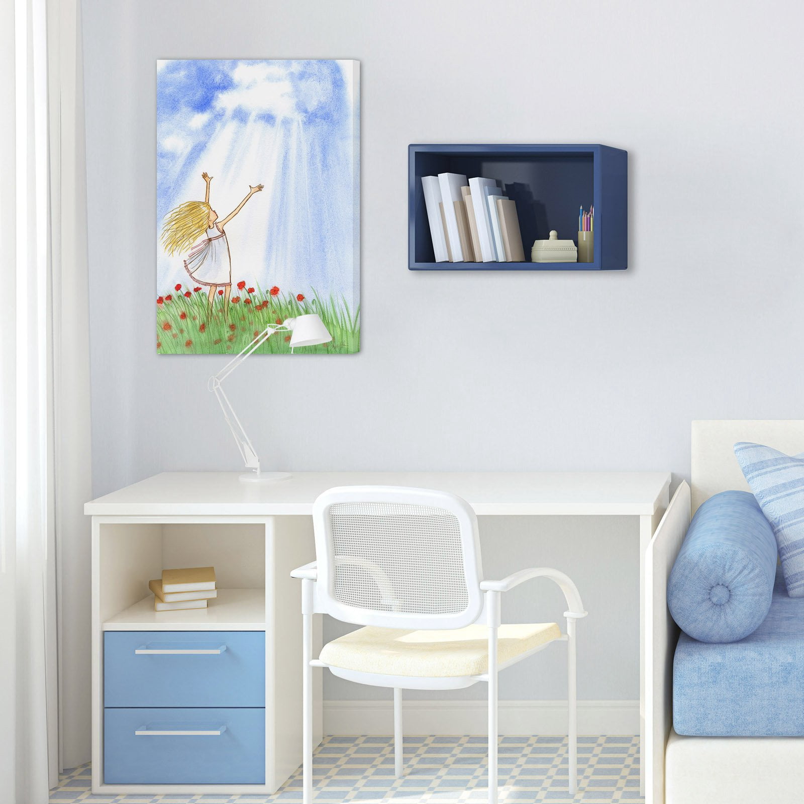 "Breath of Heaven" Painting Print on Wrapped Canvas