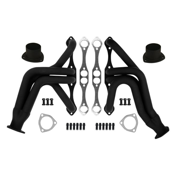 Southwest Speed Small Block Chevy Universal Street Rod Headers,Flat Black