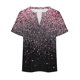 thumbnail image 5 of Plus Size Mujeres Blusas Cuello en V Casual Suelto Verano Blusa de Manga Corta para el Uso Diario Y Casual, 5 of 5
