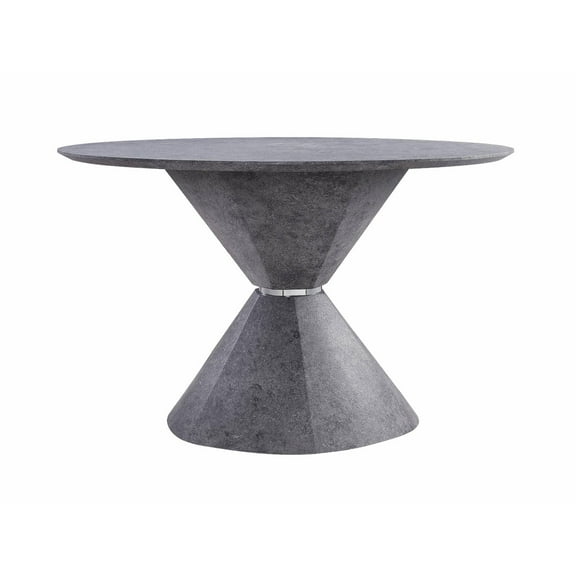 ACME Ansonia Dining Table, Faux Concrete