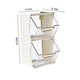 thumbnail image 3 of Aparatos de cocina, accesorios de cocina, utensilios de cocina, herramientas de cocina, bolsas de té de plástico, organizadores de almacenamiento divididos, gabinetes de cocina de doble capa, encimera, 3 of 6