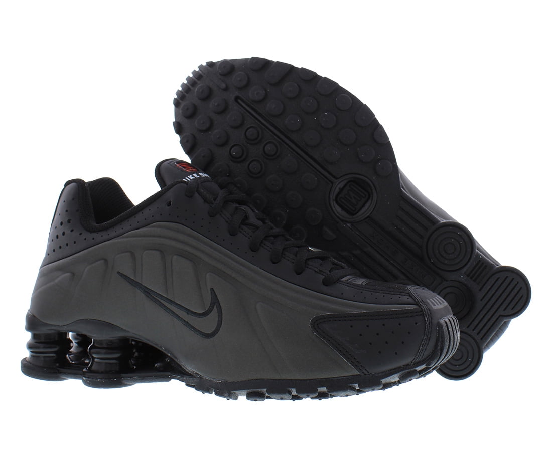 Nike Shox R4 GS Boys Shoes Size 7, Color: Black/Black/Black