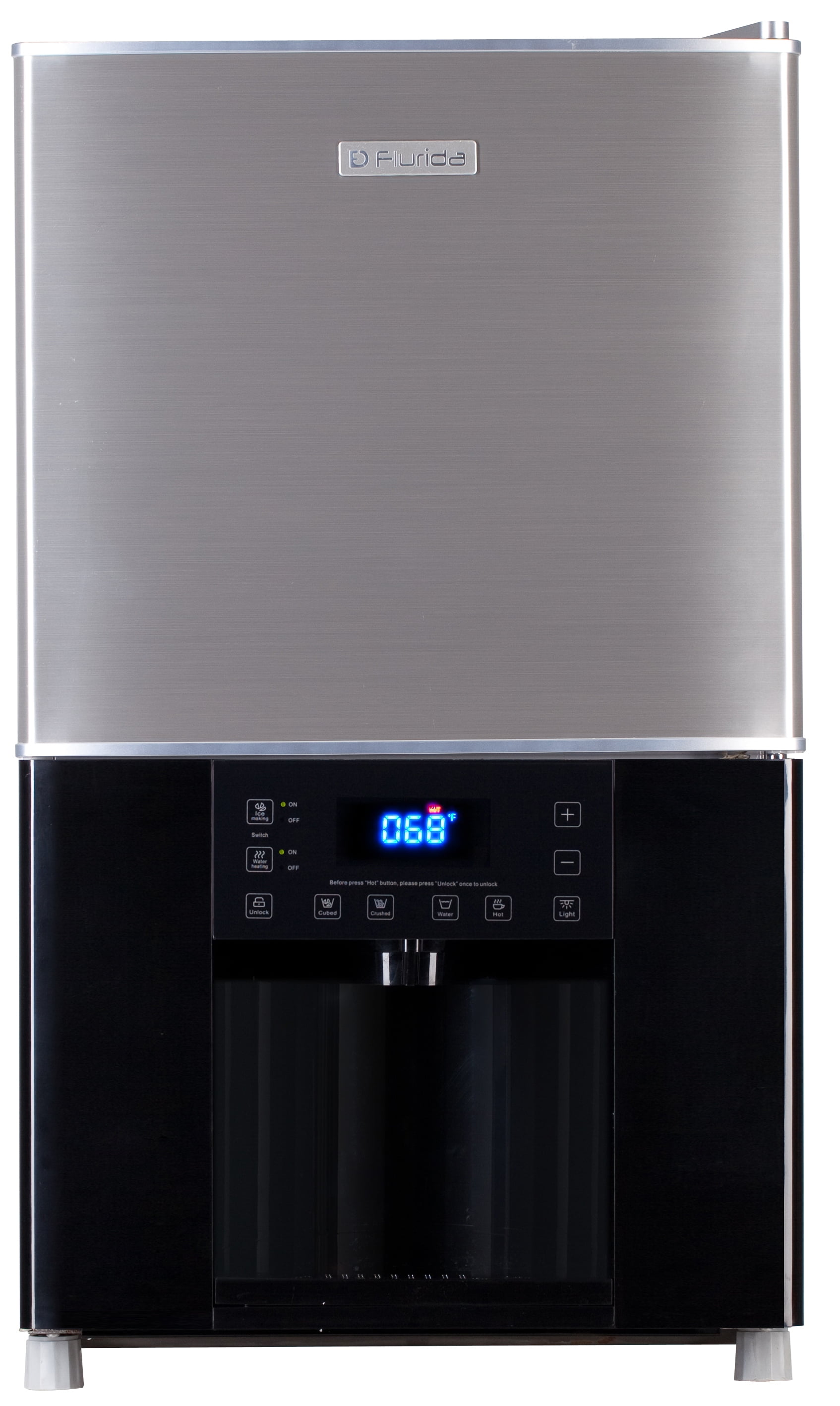 Flurida Ice & Plumbed Water Dispenser Countertop Model Walmart