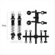 thumbnail image 5 of Kit de Amortiguador de Actualización de Coche RC de 80 mm para TRX4 SCX10 W189 Piezas de Actualización de Coche RC Rojo, 5 of 5
