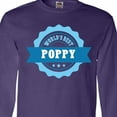 thumbnail image 4 of Inktastic Grandparents Day Worlds Best Poppy Long Sleeve T-Shirt, 4 of 5