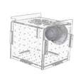 thumbnail image 4 of Stgfyxgs Breeding Box, Breeding Box, Transparent Suction Cup Square Aquarium Supply for Newborn Young 8cmx8cmx8cm, 4 of 9
