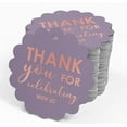 thumbnail image 4 of Inkdotpot Real Rose Gold Foil Thank You For Celebrating With Us Bridal Shower-Baby Shower-Retirement-Wedding-Birthday Tags Favor Hang Paper Tags 50 Pieces, 4 of 7
