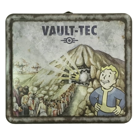 Fallout 4 Vault-Tec Weathered Tin Tote Prop