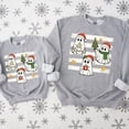 thumbnail image 4 of Christmas Ghost Sweatshirt, Cute Holiday Ghost Shirt, Retro Christmas Ghosts Sweatshirt, Spooky Christmas Sweatshirt, 4 of 6