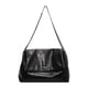 thumbnail image 3 of Bolso de hombro para mujer, estilo hobo, de piel sintética, de gran capacidad y estilo elegante. Negro, 3 of 9