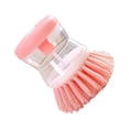 thumbnail image 1 of Toystoory Recambio de cepillo para utensilios de cocina, desmontable, lavable, ergonómico, para platos, cuencos, platos, cepillos de limpieza Suministros de limpieza para el hogar Rosa, 1 of 6