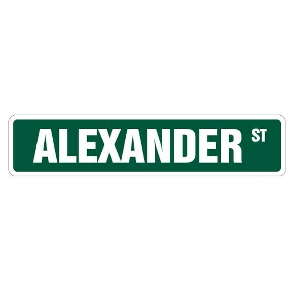 Alexander Street [3 Pack] of Vinyl Decal Stickers |for Laptop Car