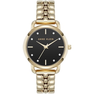 Anne Klein Black Dial Cuz Dial Gold Tone Stainless Steel. Anne Klein Women main image 3
