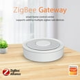 thumbnail image 4 of ZigBee Hub Gateway: Smart Home Hub Zigbee Gateway, Voice & APP Remote Control, Intelligent Bridge Compatible with Alexa ,Google, 4 of 9