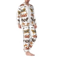 thumbnail image 2 of Daiia Corgi Dog2 for Men's Long-Sleeved Pajama Set – Soft & Comfortable Sleepwear Button-Up Pajamas Cozy Lounge Wear-XX-Large, 2 of 7
