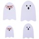 thumbnail image 1 of 4 Uds. Decoraciones de mesa de Halloween, carteles de mesa de Halloween, decoración de mesa fantasma, centros de mesa, 1 of 4