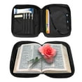thumbnail image 4 of SEANATIVE Christian Bible Bag with Reinforced Handle Large Capacity Scriptures Bible Tote Bag Waterproof Bible Carrying Case for Women, 4 of 6