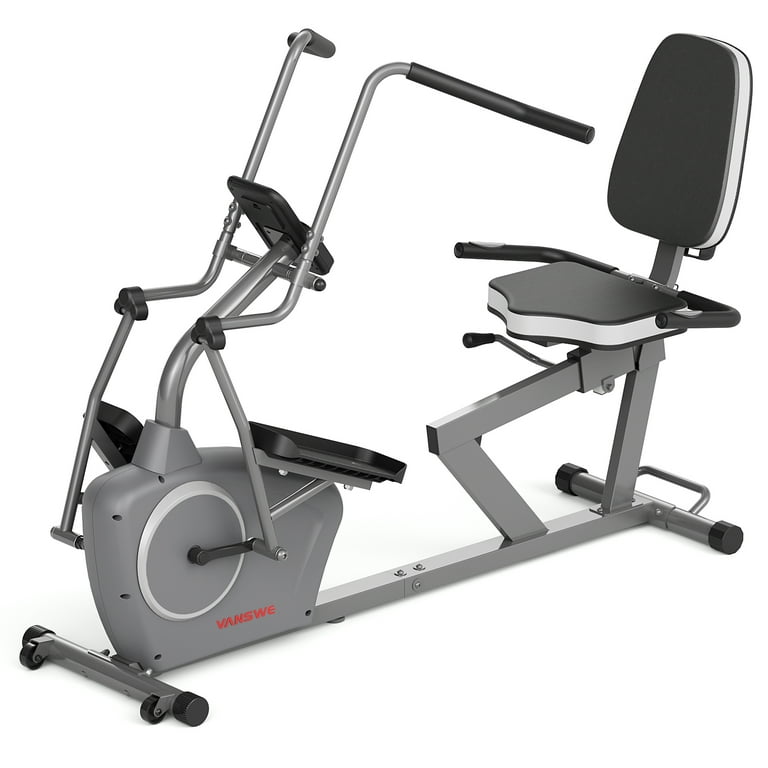 VANSWE Recumbent Elliptical Bike with Arm Exerciser Model RRK150