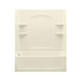 thumbnail image 2 of Sterling 71220112 Ensemble Afd, Series 7122, 60" X 32" X 76" Curve Bath/Shower - White, 2 of 2