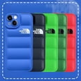 thumbnail image 2 of Funda De Silicona Líquida 3D Ondulada The North Face Para iPhone 12 11 Pro Max 12Pro 11Pro X XR Xs 7Plus 8Plus Popular Marca De Moda Chamarra De Baja Cámara Cubierta Trasera Protectora Completa Y, 2 of 4