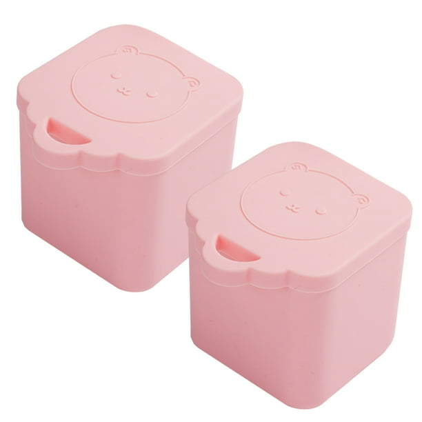 Recipientes herméticos para salsas compatibles con la mayoría de las loncheras Bento, 2 recipientes para aderezo de ensalada de 4 oz para llevar, recipiente pequeño de silicona para condimentos y