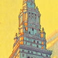 thumbnail image 3 of 36" x 54" Cleveland Union Terminal Vintage Travel Poster Wall Art, 3 of 3