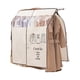 thumbnail image 1 of Cubierta Antipolvo Para Ropa, Prevención De Polvo No Tejido, Impermeable, Transparente, Diseño De Ventana, Protectores De Ropa Colgantes, 1 of 8