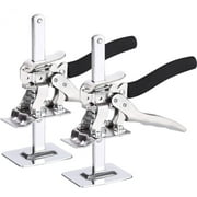 2 Packs Hand Lifting Tool Jack, Labor-Saving Arm Jack, The Height Raised by 5-100mm, Door Panel Drywall Lifting Cabinet, Up to 220 lb, Board Lifter, Tile Height Adjuster