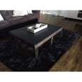 thumbnail image 5 of LOCHAS Luxury Fluffy Rug Ultra Soft Shag Carpet for Bedroom Living Room Big Area Rugs 5'x8',Black, 5 of 6