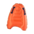 thumbnail image 3 of Tablas de surf inflables para inflable con asas, deslizamiento y tobogán Race Raft Pool Colchón Deportes acuáticos Surfing Body Boards Naranja shamjiam Tabla de cuerpo inflable, 3 of 8