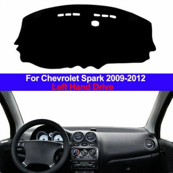 Leather Car Inner Dashboard Cover Dashmat For Chevrolet Spark 2009 - 2012 LHD