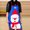 B, variant on EGNMCR Apron for Women Server Apron Printed Christmas apron washable Christmas bar restaurant waiter decoration apron 1