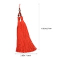thumbnail image 2 of OUNONA Pendentif à Pampilles Chinoises Rouges pour Décoration de Flûte 6 Pcs Accessoire de Décoration, 2 of 5