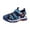 Blue, variant on Gubotare Boys Sandals Toddler Boys Girls Summer Sandals Closed-Toe Anti-Slip Toddler First Walkers Shoes Size 13.5 (Blue,13.5 Little Kids)