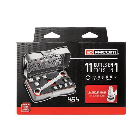 Facom - 11-in-1 Ratcheting Wrench
