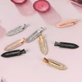 thumbnail image 3 of 8PCS No Bend Hair Clips, Rhinestone No Bend Clips Hair Styling Bangs Clips Diamond Metal No Bend No Dent Flat Clip Curl Makeup Pin Barrette for Women Hairstyle Salon Hairdressing Waves Application, 3 of 5
