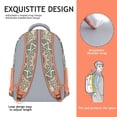 thumbnail image 5 of Zen Meditation Mandala School Backpack - Waterproof Ergonomic Design for Spinal Support, 5 of 6