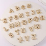 QVVWOPQ A-Z Bubble Letter Necklace Gold Rhinestone Letter Pendant Chain Layering Necklaces for Women Jewelry Gifts
