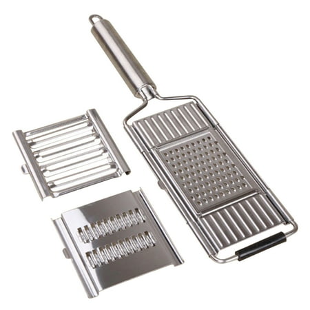 

Skys 1 Set Food Slicer Sharp Easy to Use Stainless Steel Anti-rust Manual Vegetable Cutter Household Supplies