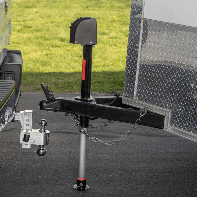 Uriah Products 12V DC Electric Trailer Jack | 2,000 lbs Lift Capacity, with Hard-Wire Connection