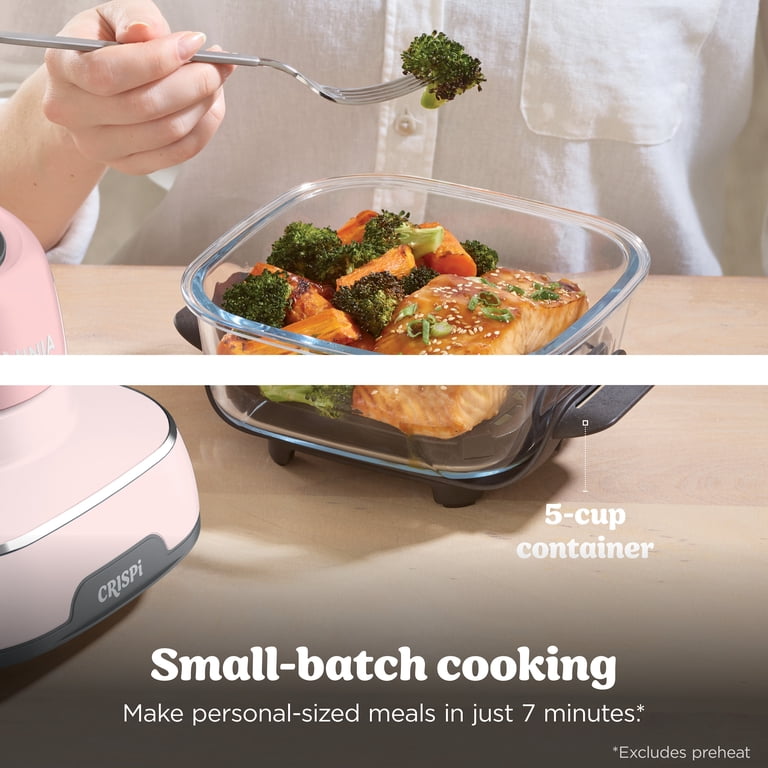 Ninja Crispi 3-in-1 Glass Air Fryer, 4-Qt & 5-Cup Glass Containers