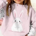 thumbnail image 6 of ITSAME Girls Easter Sweatshirts, Long Sleeve Crewneck Cute Bunny Print Kids Casual Loose Pullover Multicolor 6-7T, 6 of 6