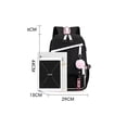 thumbnail image 2 of Mochila de moda de ocio YIFAN con patrón de Tiktok Tamaño Medio 20-35L Color sólido estilo Fresco y dulce, 2 of 3