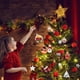 thumbnail image 4 of Adornos navideños de madera, Adornos navideños de bricolaje, Navidad, 4 of 5