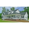 The House Designers: THD-2800 Builder-Ready Blueprints to Build a Ranch Farmhouse Plan with Crawl Space Foundation (5 Printed Sets)