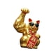 thumbnail image 3 of Estatuilla de gato de la con brazo grande, estatua ornamental, escultura Feng Shui, decoración para estantería moderna, librería,, 3 of 10