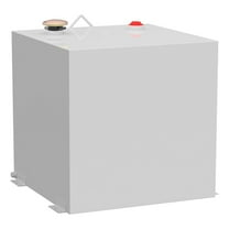 UWS ST-53-R-W White 53-Gallon Rectangle Steel Transfer Tank